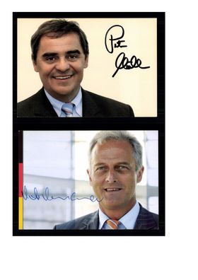 12 Autogrammkarten Politik Original Signiert ## K 142