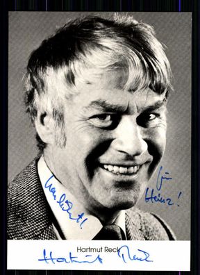 Hartmut Reck Autogrammkarte Original Signiert TOP## BC 1293