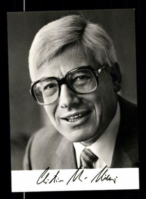 Christian Schwarz Schilling Autogrammkarte Original Signiert # BC 143952