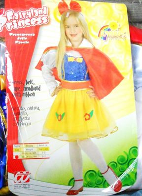 Fasching Mädchen Kostüm Fairyland Prinzessin / Märchen Prinzessin Gr.104