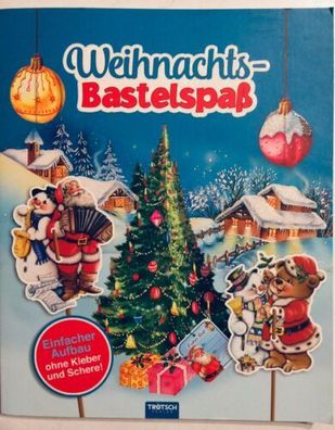 Weihnachts-Bastel Spaß BastelBuch von Trötsch Grösse A5
