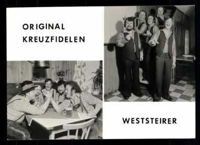 Original Kreuzfidelen Weststeirer Autogrammkarte Original Signiert ## BC 47514