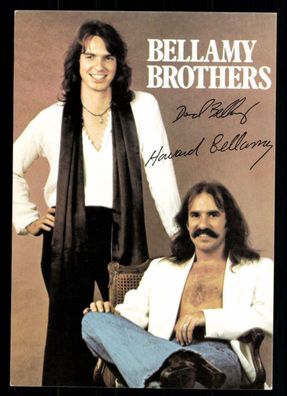 Bellamy Brothers Autogrammkarte TOP ## BC 47947 D