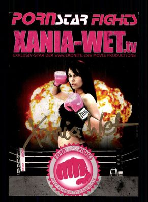 Xania Wet Autogrammkarte Original Signiert ## BC 102122