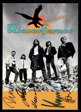 Rieser Ferner Autogrammkarte Original Signiert ## BC 15291