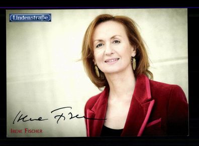 Irene Fischer Lindenstraße Autogrammkarte Original Signiert ## BC 166961