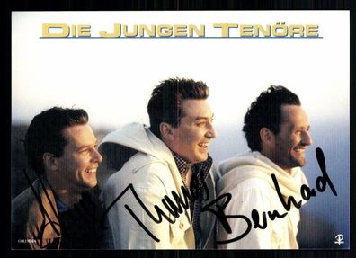 Die jungen Tenöre Autogrammkarte Original Signiert ## BC 15663