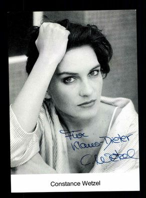 Constance Wetel Autogrammkarte Original Signiert ## BC 152036