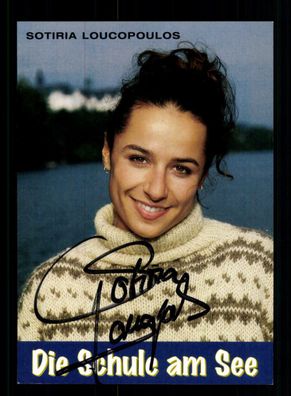 Sotiria Loucopoulos Schule am See Autogrammkarte Original Signiert ## BC 153423