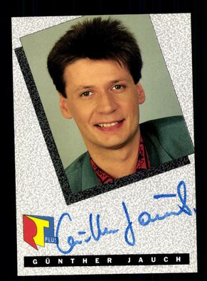Günther Jauch RTL Autogrammkarte Original Signiert ## BC 153820