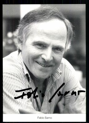 Fabio Sarno Lindenstraße Autogrammkarte Original Signiert ## BC 17033