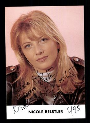 Nicole Belstler Marienhof Autogrammkarte Original Signiert ## BC 155187