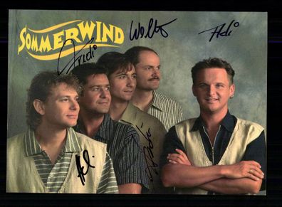 Sommerwind Autogrammkarte Original Signiert ## BC 157933