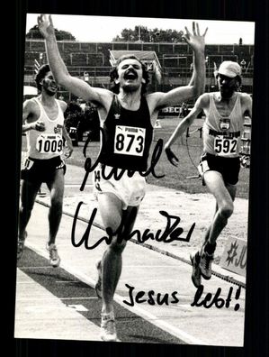 Paul Foto Original Signiert Leichtathletik ## BC G 26663