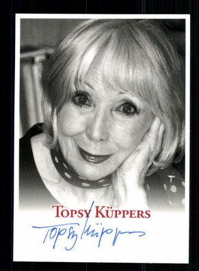 Topsy Küppers Autogrammkarte Original Signiert ## BC 159019