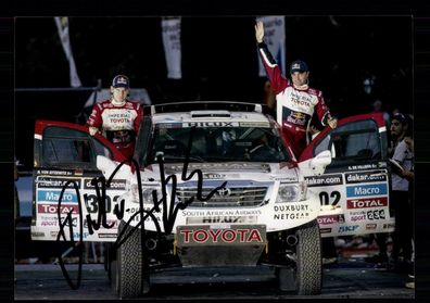 Dirk von Zitzewitz Foto Original Signiert Rally Dakar Sieger 2009 ## G 27227