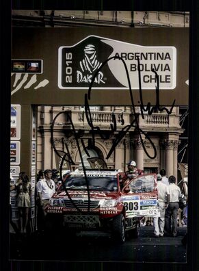 Dirk von Zitzewitz Foto Original Signiert Rally Dakar Sieger 2009 ## G 27263