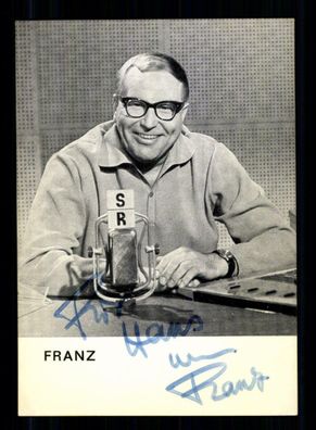 Franz Autogrammkarte Original Signiert ## BC 159881