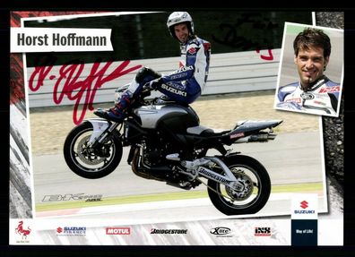 Horst Hoffmann Autogrammkarte Original Signiert Motorsport ## BC G 27586