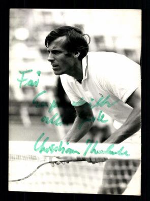 Christian Kuhnke Foto Original Signiert Tennis ## BC G 27656