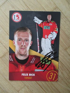Eishockey Bundesliga DEG Düsseldorfer EG Felix Bick - hands. Autogramm!!!