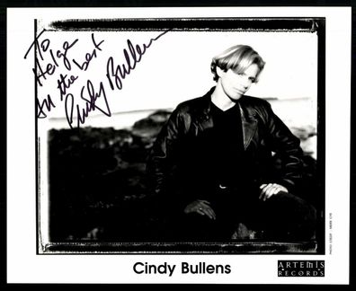 Cindy Bullens Autogrammkarte Original Signiert ## BC G 12387