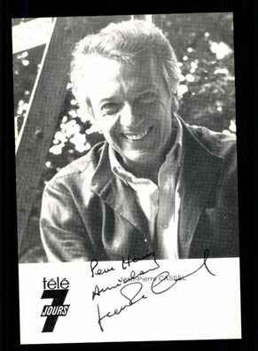 Jean Pierre Cassel Autogrammkarte Original Signiert# BC 63466