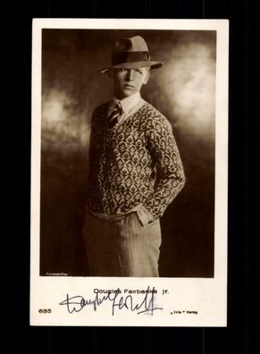 Douglas Fairbanks Autogrammkarte Original Signiert # BC 109504