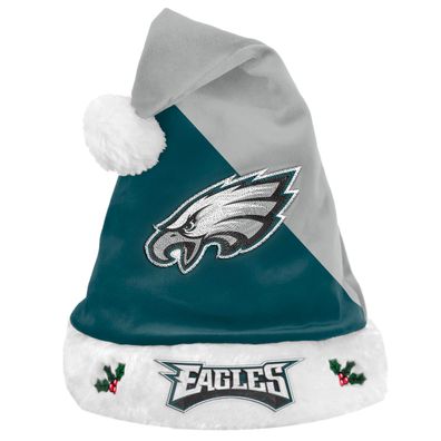 Foco NFL Philadelphia Eagles 2020 Basic Santa Claus Hat Weihnachtsmann Mütze