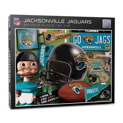 NFL Jacksonville Jaguars Retro Series Puzzle 500 Teile