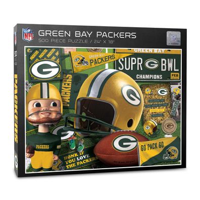 NFL Green Bay Packers Retro Series Puzzle 500 Teile