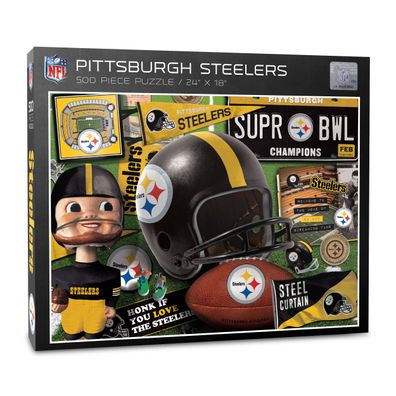 NFL Pittsburgh Steelers Retro Series Puzzle 500 Teile