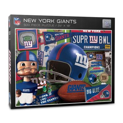 NFL New York Giants Retro Series Puzzle 500 Teile