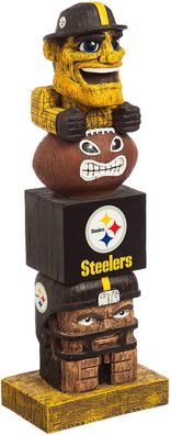 NFL Tiki Totem Pfahl Pittsburgh Steelers Statue Football