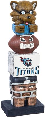 NFL Tiki Totem Pfahl Tennessee Titans Statue Football