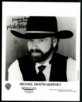 Michael Martin Murphey Original Signiert 20x25,5 ## G 10419