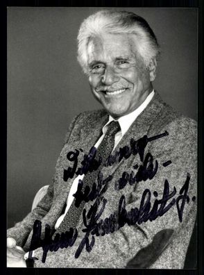 Efrem Zimbalist jr Autogrammkarte Original Signiert ## BC 33072