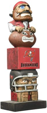 NFL Tiki Totem Pfahl Tampa Bay Buccaneers Statue Football