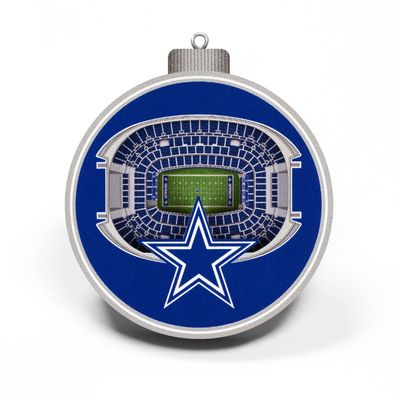 NFL Dallas Cowboys Baumschmuck 3-D Stadion Anhänger Ornament Weihnachtsbaum