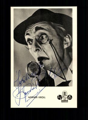 Werner Kroll Autogrammkarte Original Signiert # BC 123281