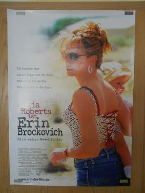 ERIN Brockovich Julia Roberts- Filmplakat 60x80cm gerollt