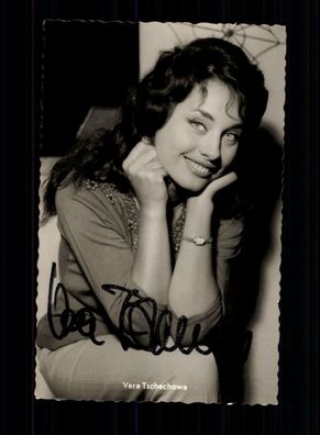 Olga Tschechowa Kolibri Autogrammkarte Original Signiert # BC 70713