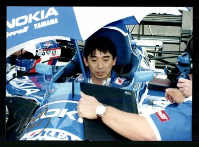 Ukyo Katayama Foto Original Signiert Formel 1 Fahrer 1992-1997 ##BC G 26964