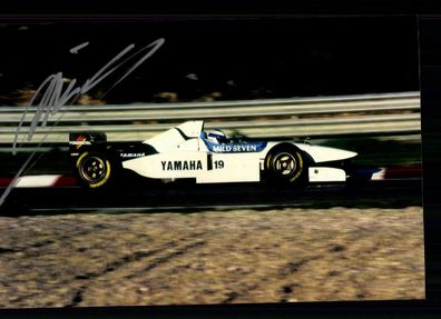 Mika Salo Foto Original Signiert Formel 1 Fahrer 1994-2002 ##BC G 26985