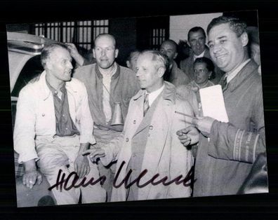Hans Klenk Foto Original Signiert Formel 1 Fahrer 1952 ## BC G 27098