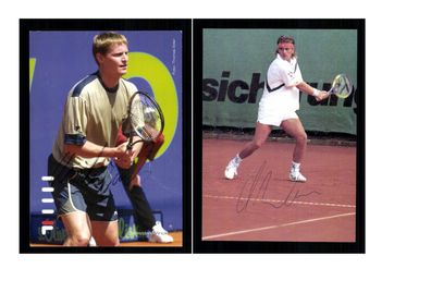 12 Autogrammkarten Tennis Original Signiert ## K 645