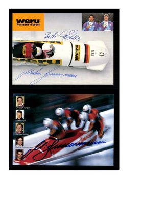 12 Autogrammkarten Bob Fahren Original Signiert ## K 761