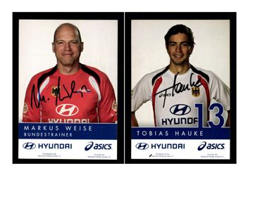 12 Autogrammkarten Hockey Nationalmannschaft Original Signiert ## K 781