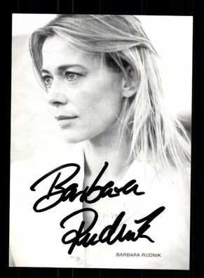 Barbara Rudnik Autogrammkarte Original Signiert # BC 71062