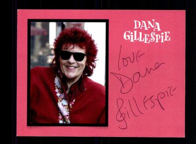 Dana Gillespie Autogrammkarte Original Signiert ## BC 72956